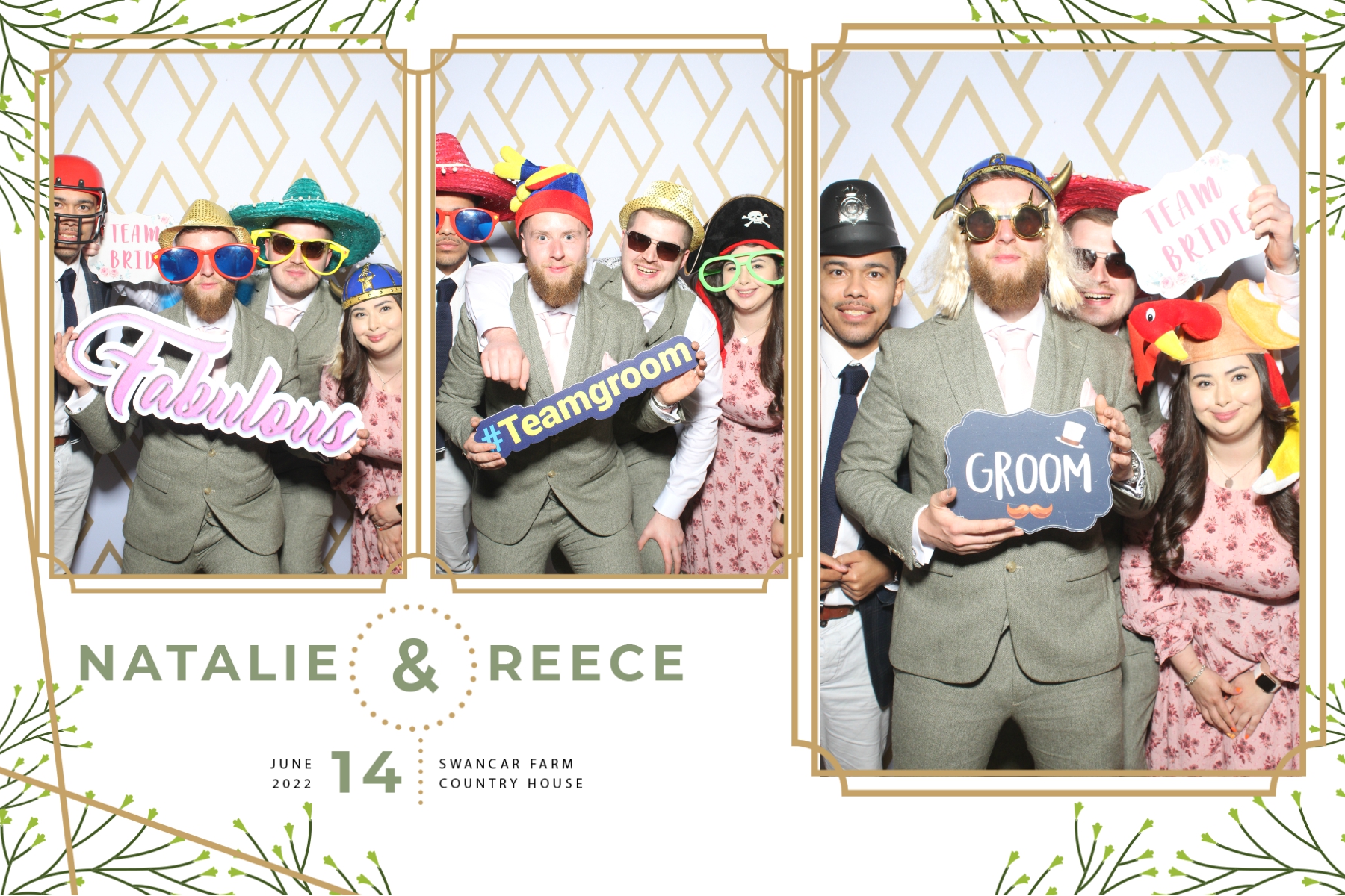 Natalie and Reece | View more photos from the event at gallery.blissbooth.co.uk/u/BlissBooth/Natalie-and-Reece