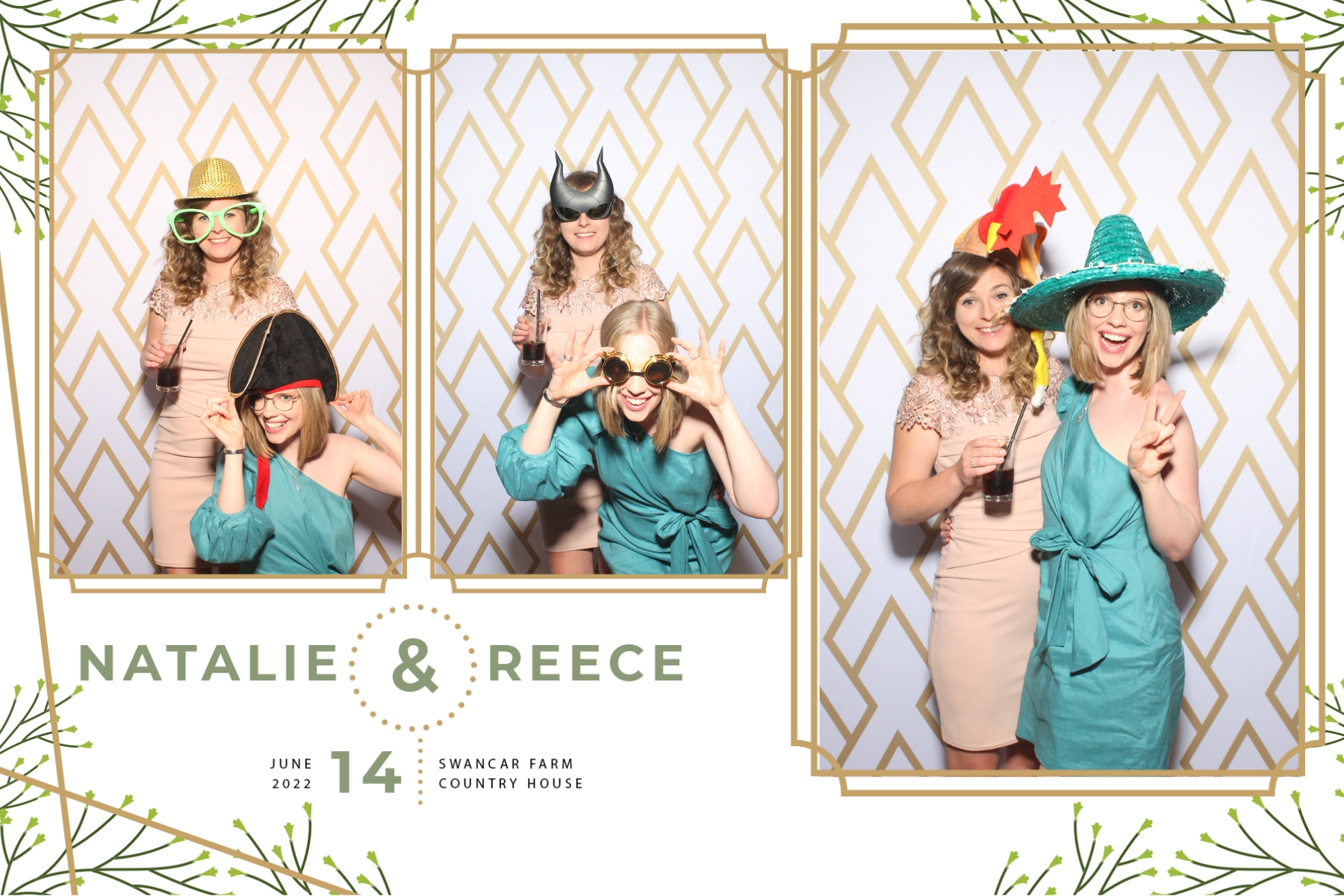 Natalie and Reece | View more photos from the event at gallery.blissbooth.co.uk/u/BlissBooth/Natalie-and-Reece