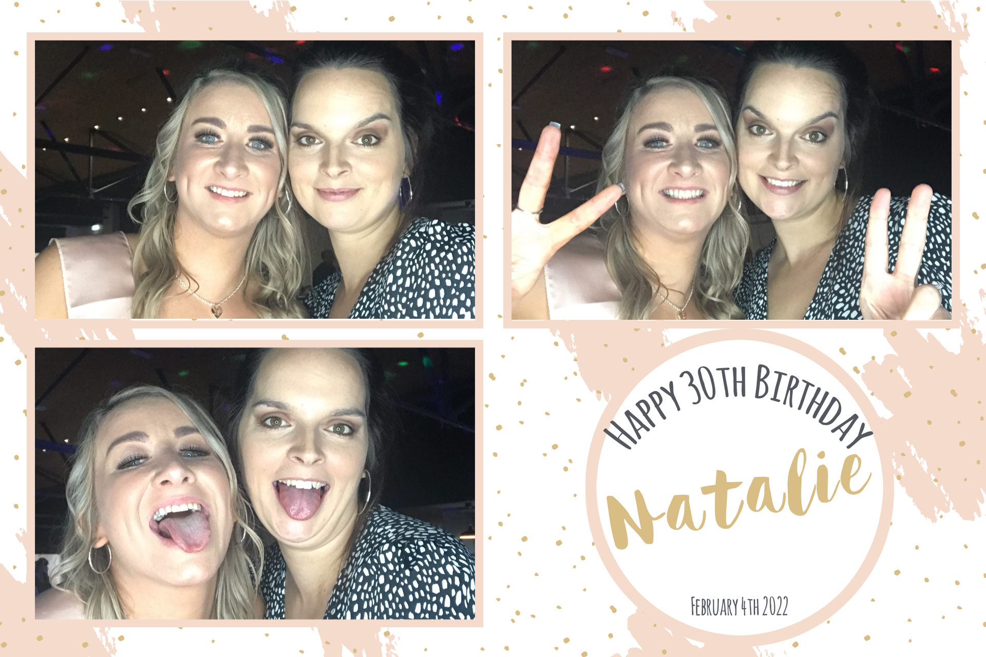 Natalie's 30th Borthday | View more photos from the event at gallery.blissbooth.co.uk/u/BlissBooth/Natalies-30th-Borthday