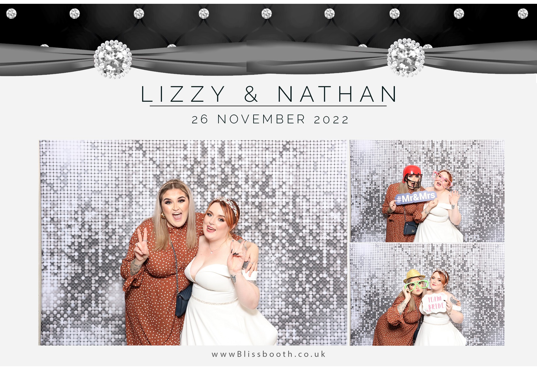 Nathan and Lizzy | View more photos from the event at gallery.blissbooth.co.uk/u/BlissBooth/Nathan-and-Lizzy