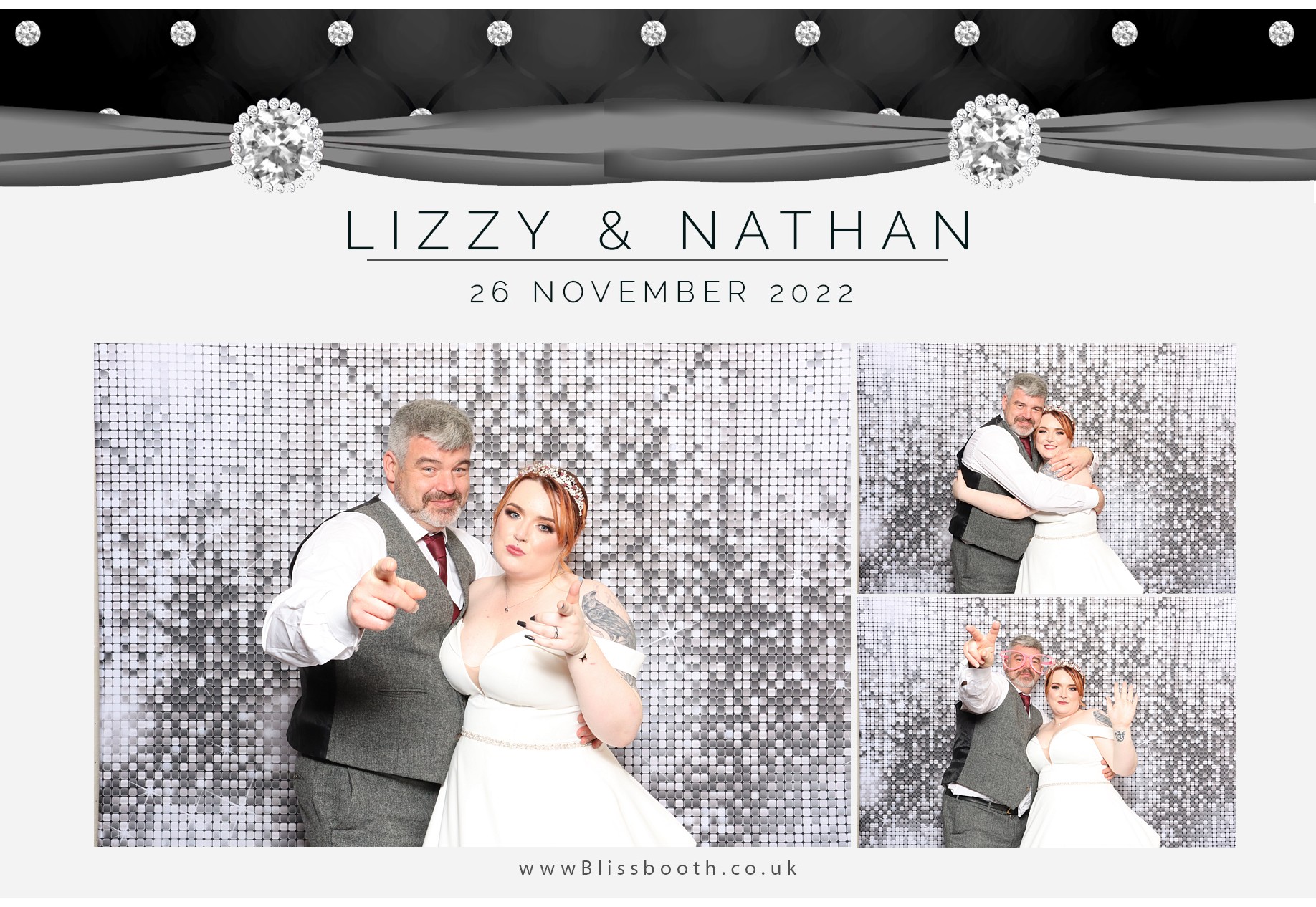 Nathan and Lizzy | View more photos from the event at gallery.blissbooth.co.uk/u/BlissBooth/Nathan-and-Lizzy