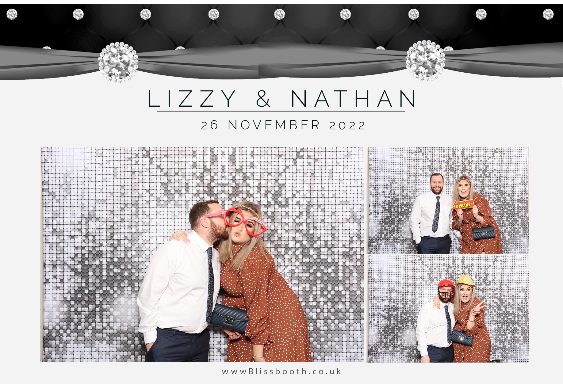 Nathan and Lizzy | View more photos from the event at gallery.blissbooth.co.uk/u/BlissBooth/Nathan-and-Lizzy