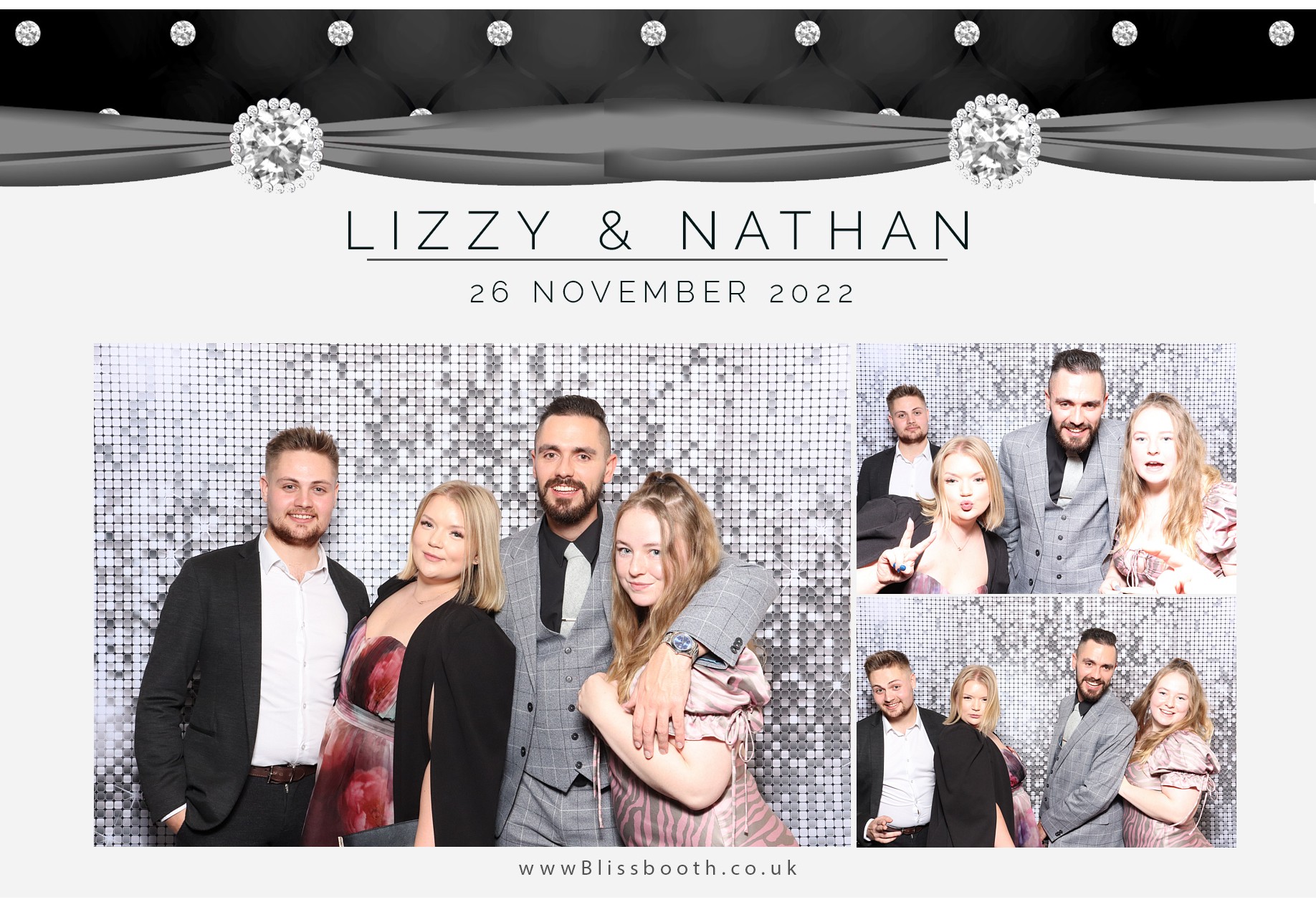 Nathan and Lizzy | View more photos from the event at gallery.blissbooth.co.uk/u/BlissBooth/Nathan-and-Lizzy
