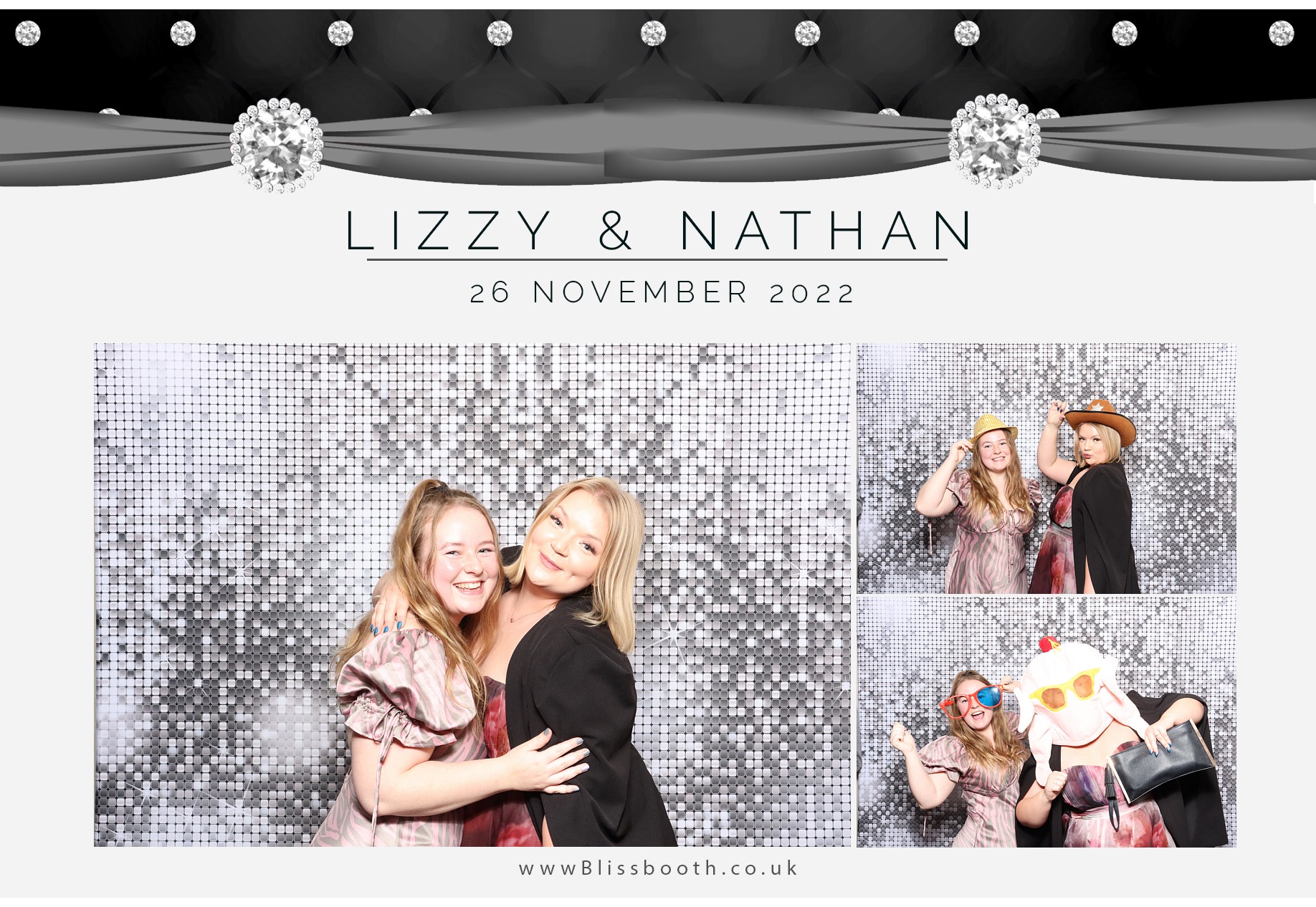 Nathan and Lizzy | View more photos from the event at gallery.blissbooth.co.uk/u/BlissBooth/Nathan-and-Lizzy
