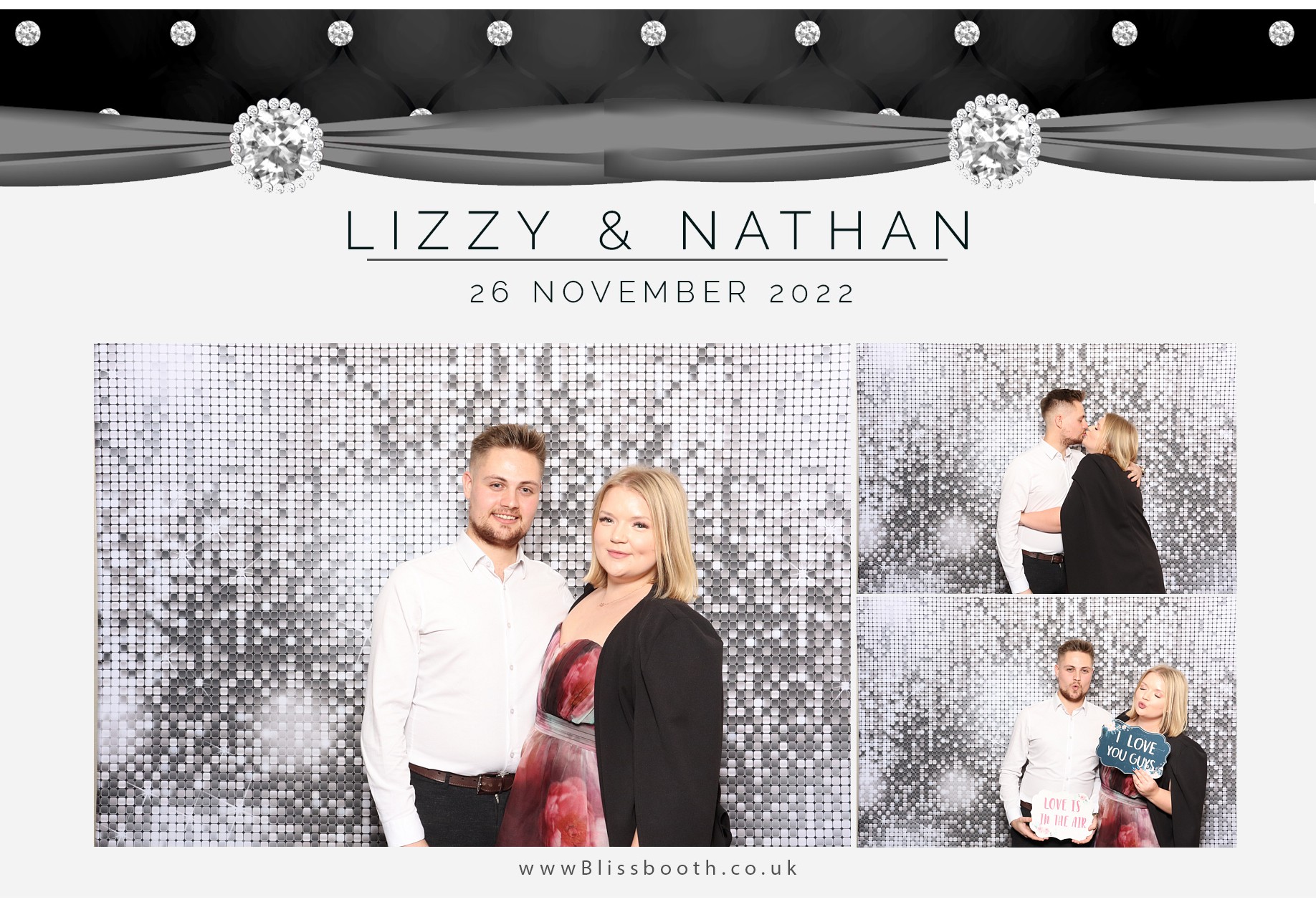 Nathan and Lizzy | View more photos from the event at gallery.blissbooth.co.uk/u/BlissBooth/Nathan-and-Lizzy