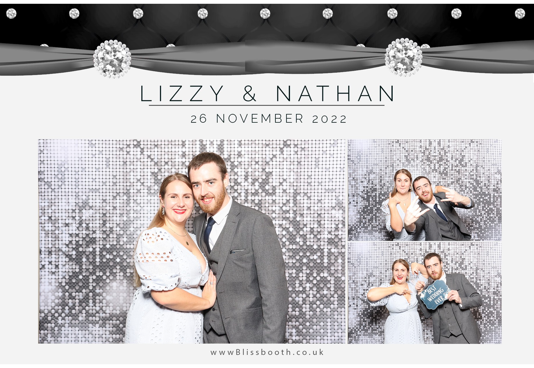 Nathan and Lizzy | View more photos from the event at gallery.blissbooth.co.uk/u/BlissBooth/Nathan-and-Lizzy