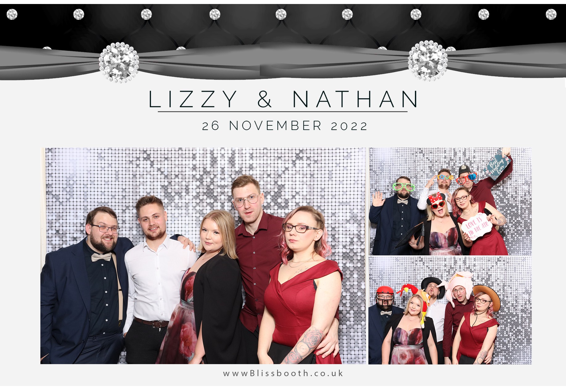 Nathan and Lizzy | View more photos from the event at gallery.blissbooth.co.uk/u/BlissBooth/Nathan-and-Lizzy