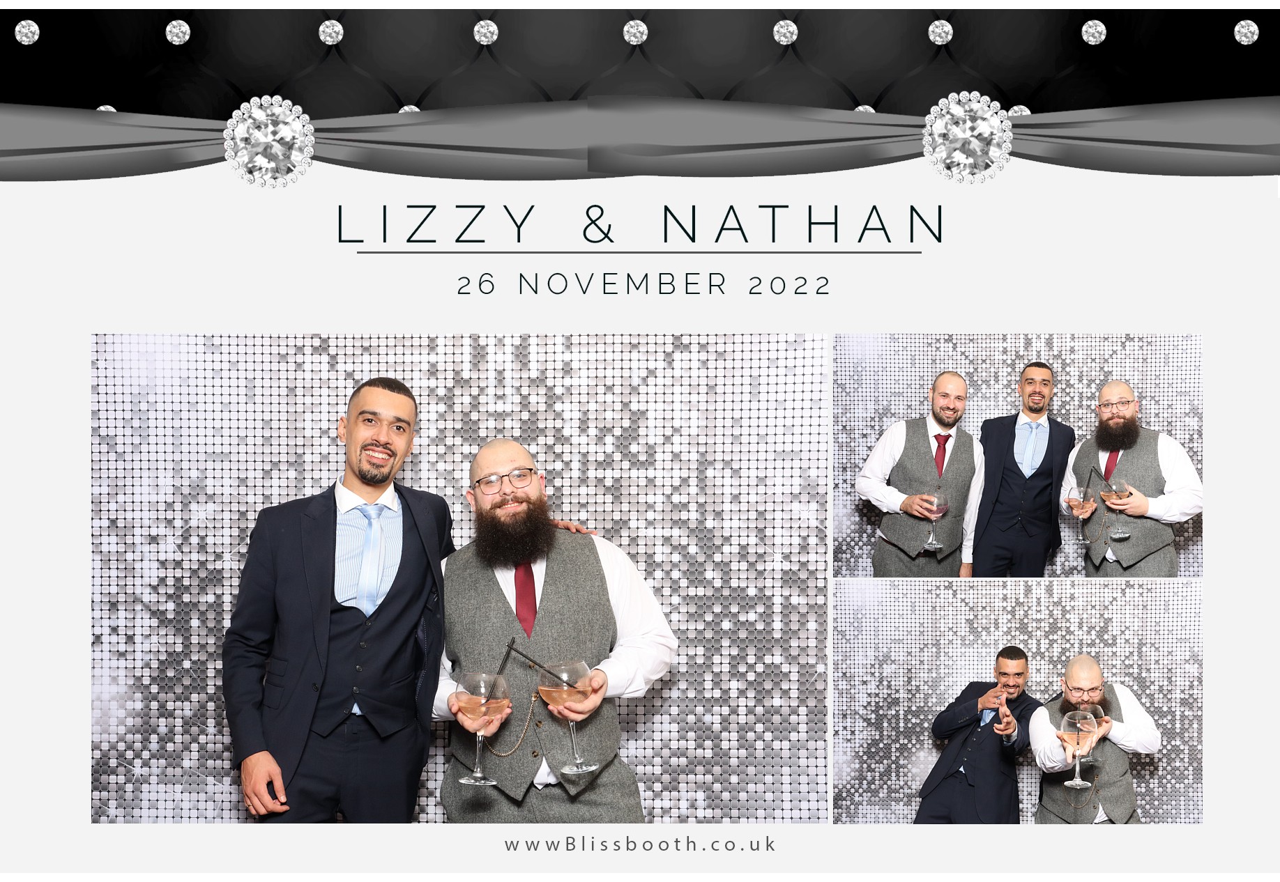 Nathan and Lizzy | View more photos from the event at gallery.blissbooth.co.uk/u/BlissBooth/Nathan-and-Lizzy