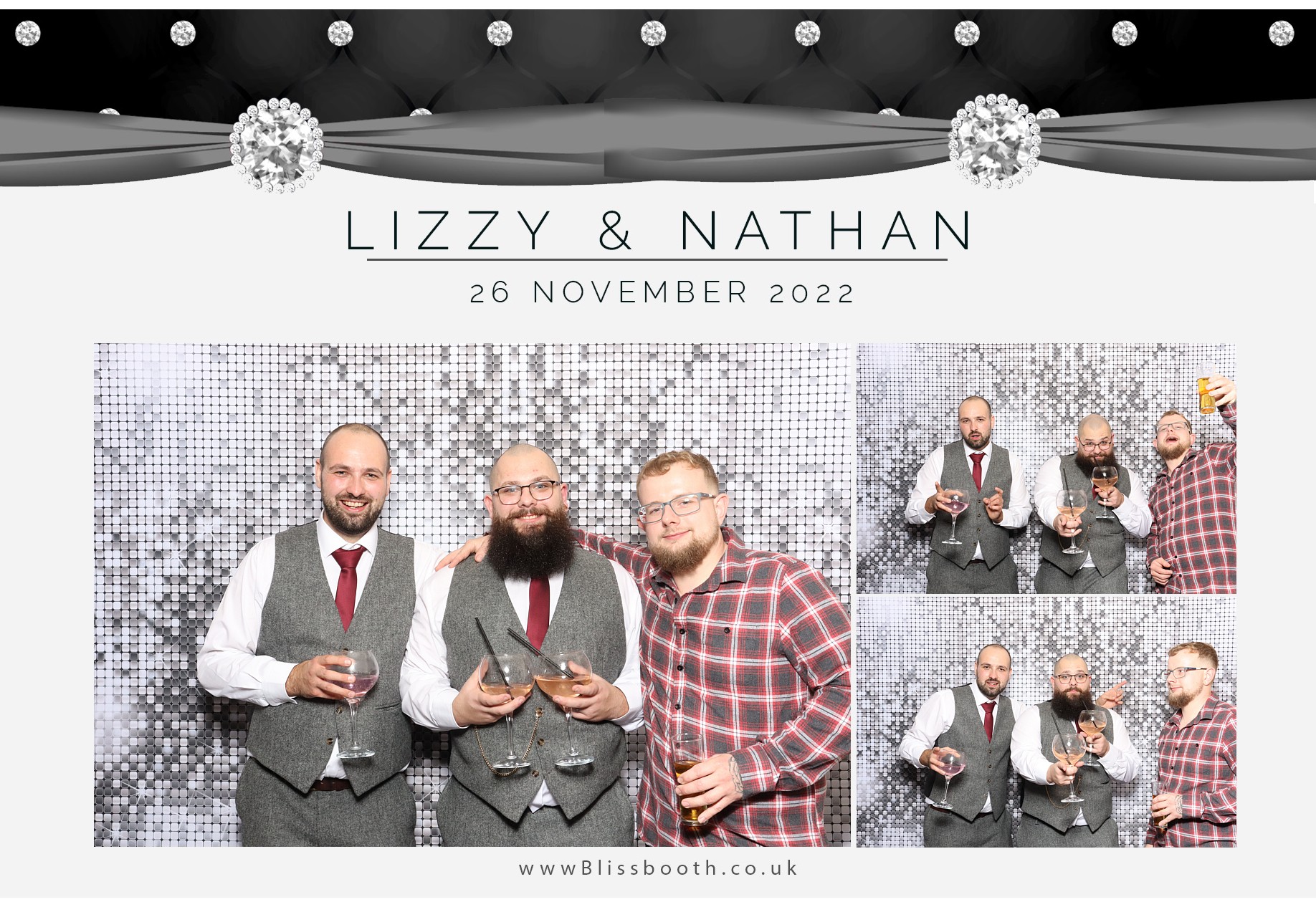 Nathan and Lizzy | View more photos from the event at gallery.blissbooth.co.uk/u/BlissBooth/Nathan-and-Lizzy