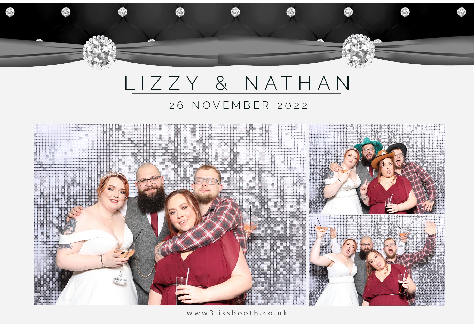 Nathan and Lizzy | View more photos from the event at gallery.blissbooth.co.uk/u/BlissBooth/Nathan-and-Lizzy