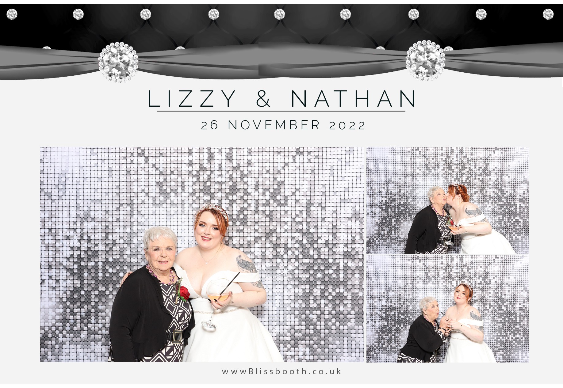 Nathan and Lizzy | View more photos from the event at gallery.blissbooth.co.uk/u/BlissBooth/Nathan-and-Lizzy