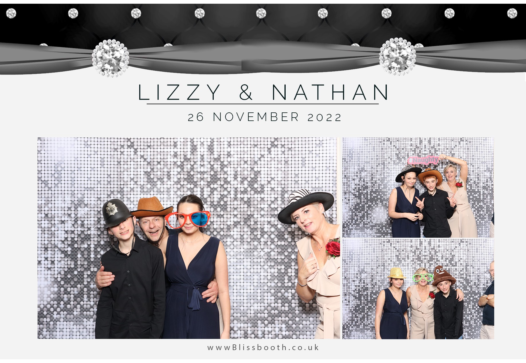 Nathan and Lizzy | View more photos from the event at gallery.blissbooth.co.uk/u/BlissBooth/Nathan-and-Lizzy