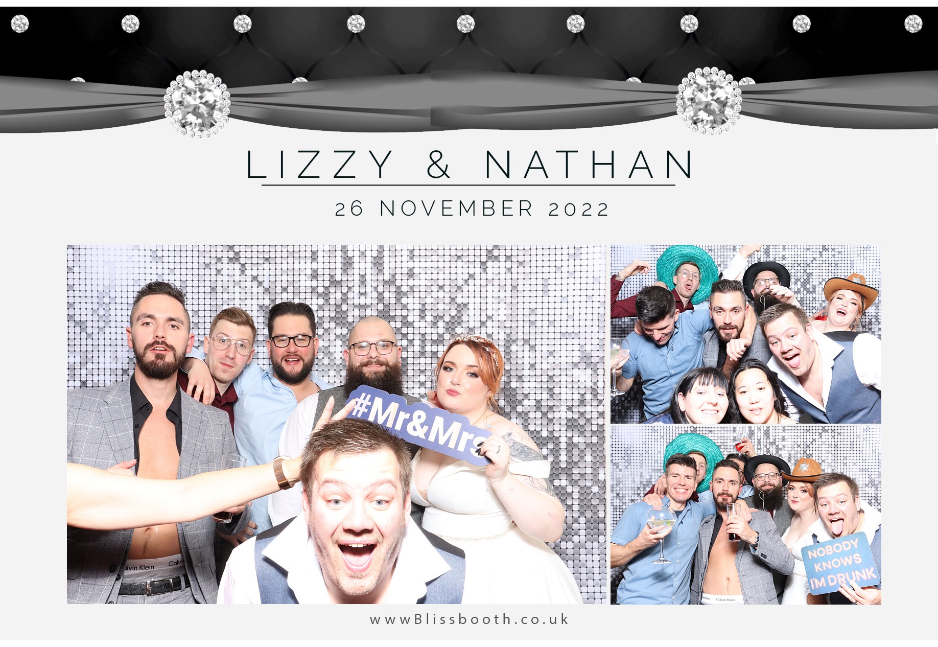 Nathan and Lizzy | View more photos from the event at gallery.blissbooth.co.uk/u/BlissBooth/Nathan-and-Lizzy