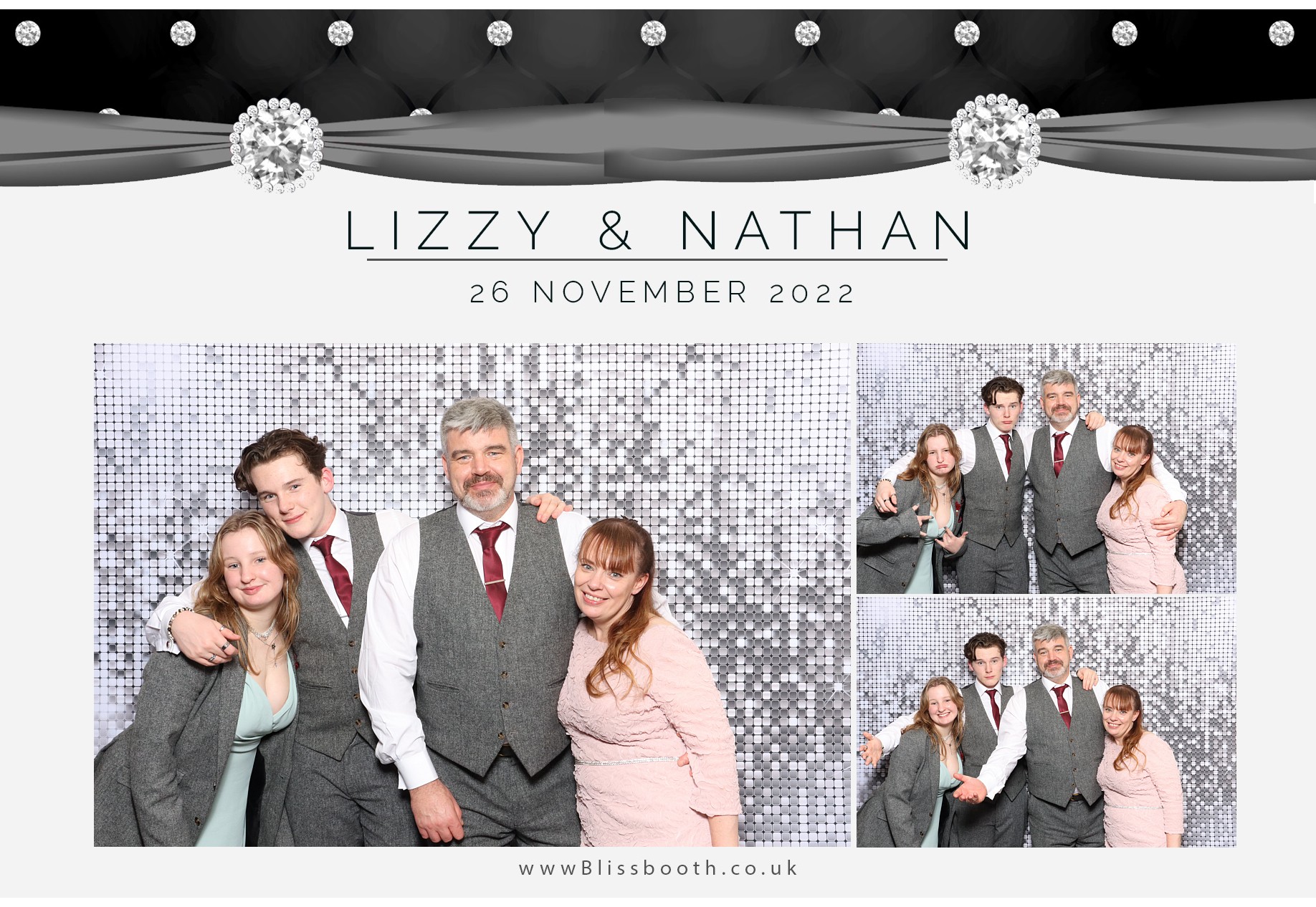 Nathan and Lizzy | View more photos from the event at gallery.blissbooth.co.uk/u/BlissBooth/Nathan-and-Lizzy