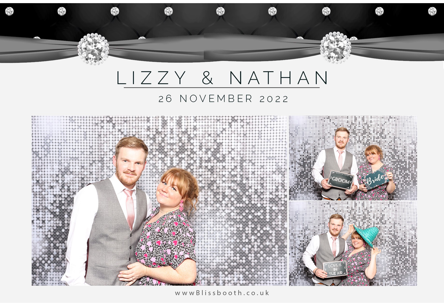 Nathan and Lizzy | View more photos from the event at gallery.blissbooth.co.uk/u/BlissBooth/Nathan-and-Lizzy