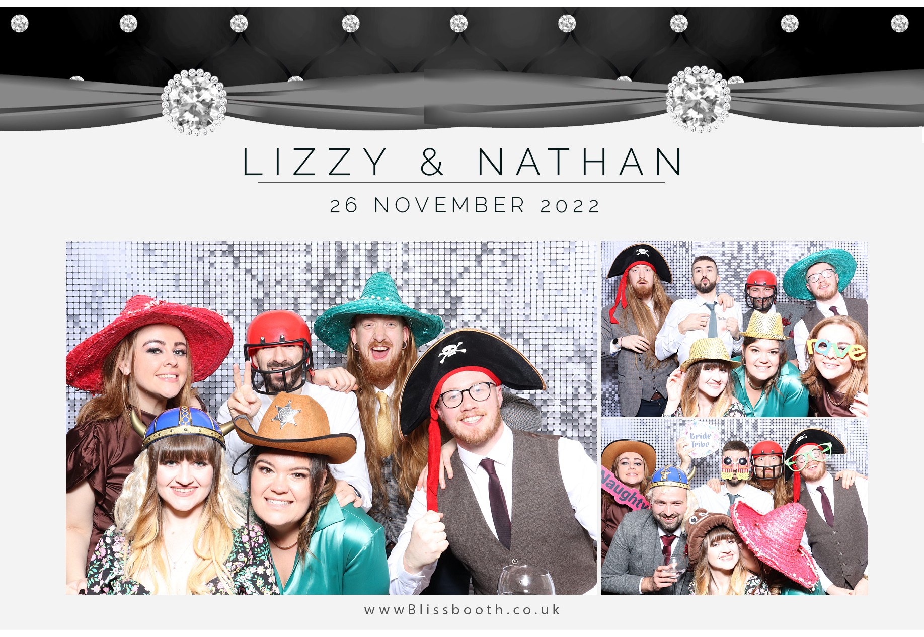 Nathan and Lizzy | View more photos from the event at gallery.blissbooth.co.uk/u/BlissBooth/Nathan-and-Lizzy
