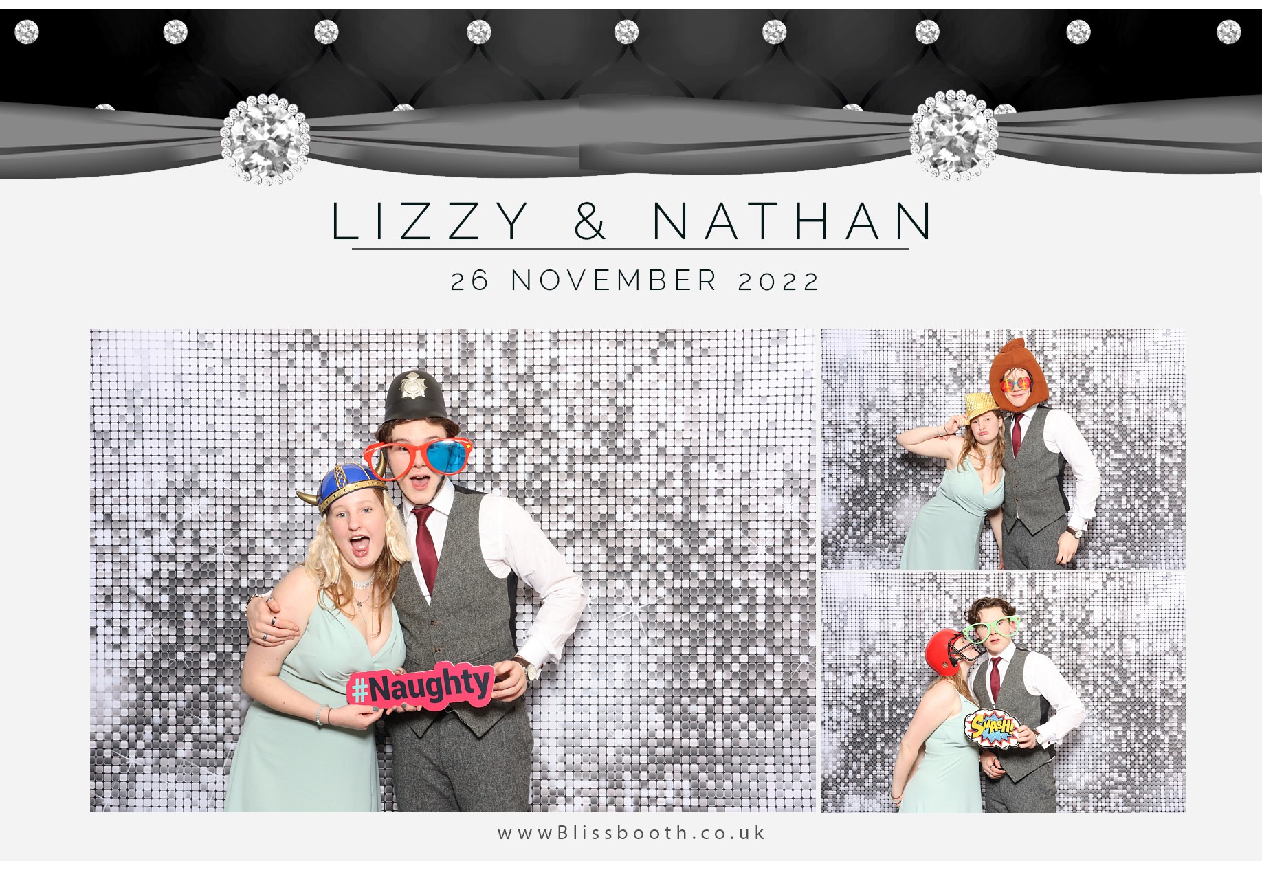 Nathan and Lizzy | View more photos from the event at gallery.blissbooth.co.uk/u/BlissBooth/Nathan-and-Lizzy