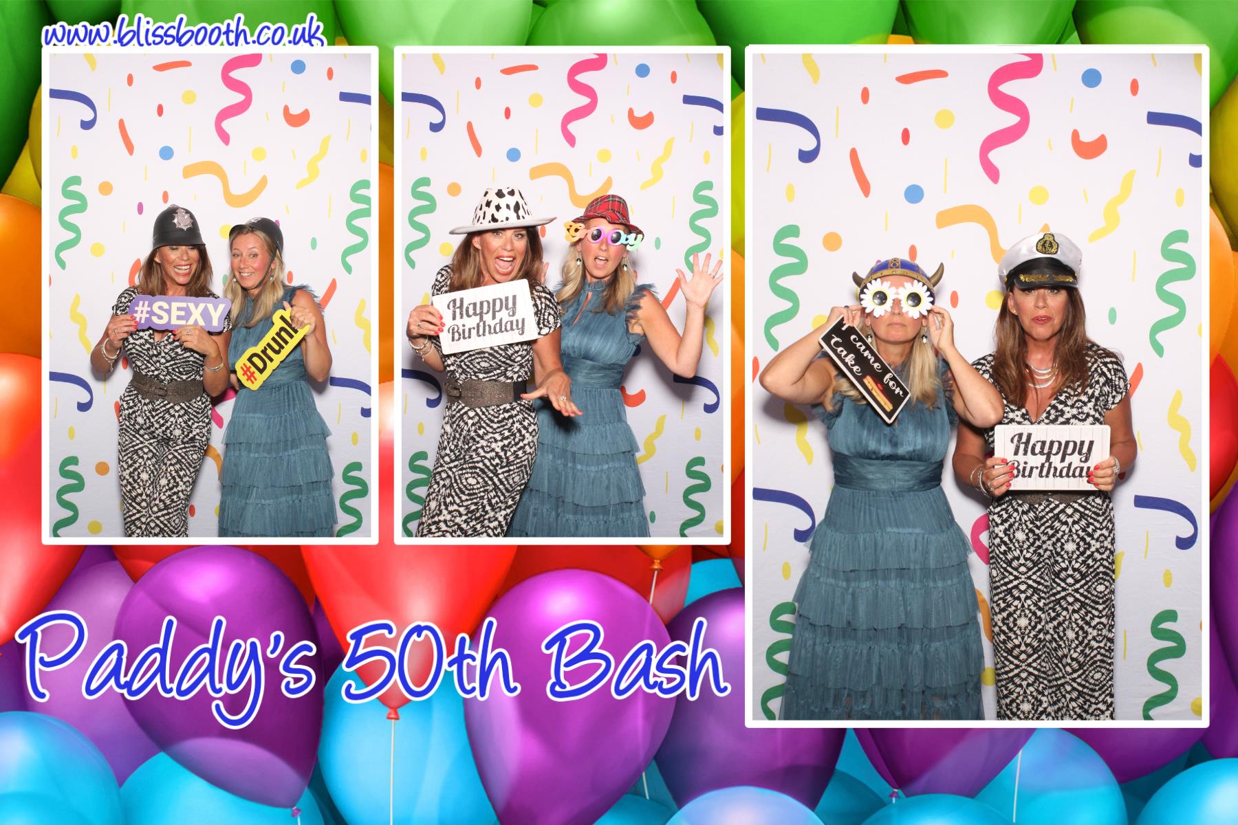 Paddy's 50th Bash | View more photos from the event at gallery.blissbooth.co.uk/u/BlissBooth/Paddys-50th-Bash