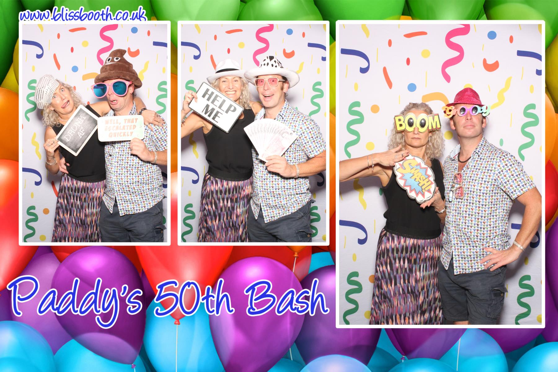 Paddy's 50th Bash | View more photos from the event at gallery.blissbooth.co.uk/u/BlissBooth/Paddys-50th-Bash