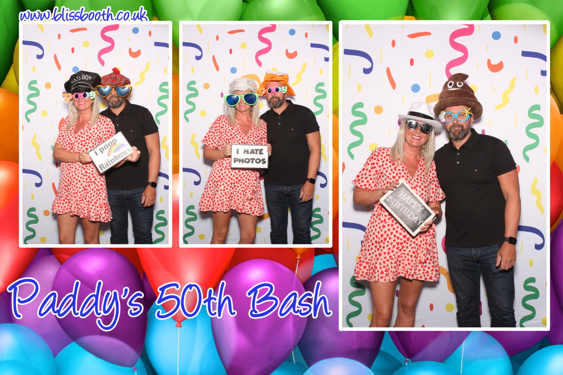 Paddy's 50th Bash | View more photos from the event at gallery.blissbooth.co.uk/u/BlissBooth/Paddys-50th-Bash