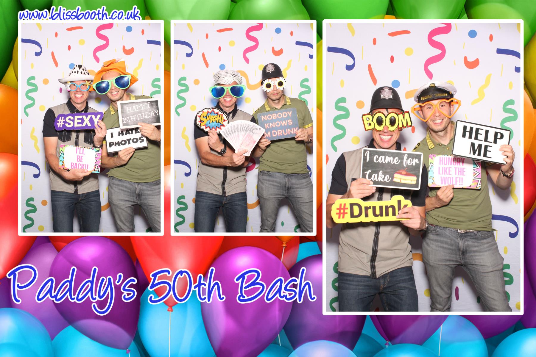 Paddy's 50th Bash | View more photos from the event at gallery.blissbooth.co.uk/u/BlissBooth/Paddys-50th-Bash
