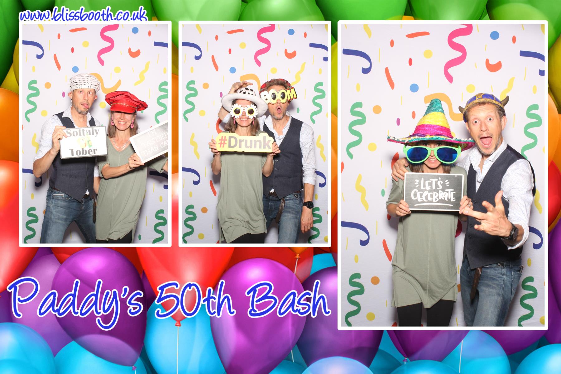 Paddy's 50th Bash | View more photos from the event at gallery.blissbooth.co.uk/u/BlissBooth/Paddys-50th-Bash