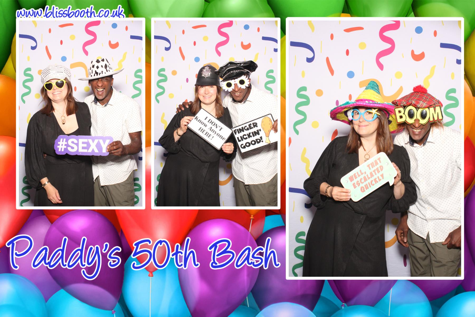 Paddy's 50th Bash | View more photos from the event at gallery.blissbooth.co.uk/u/BlissBooth/Paddys-50th-Bash