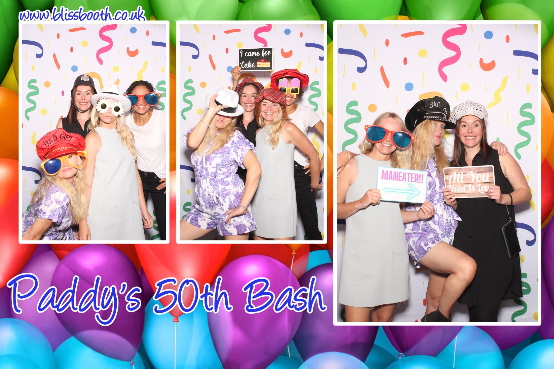 Paddy's 50th Bash | View more photos from the event at gallery.blissbooth.co.uk/u/BlissBooth/Paddys-50th-Bash