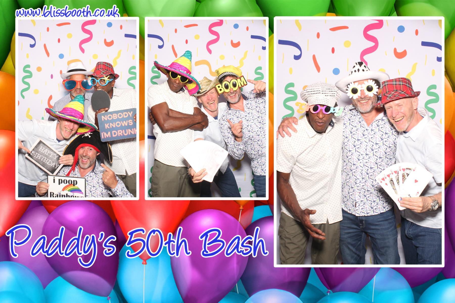 Paddy's 50th Bash | View more photos from the event at gallery.blissbooth.co.uk/u/BlissBooth/Paddys-50th-Bash