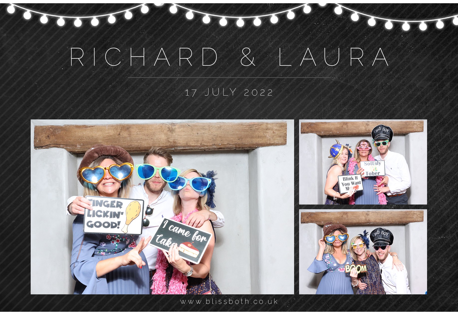 Richard and Laura | View more photos from the event at gallery.blissbooth.co.uk/u/BlissBooth/Richard-and-Laura