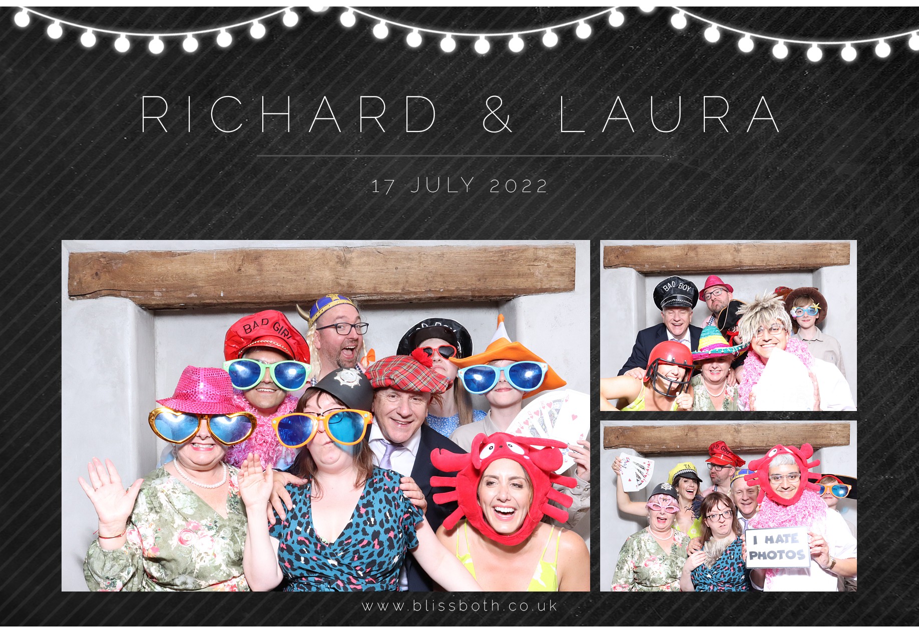 Richard and Laura | View more photos from the event at gallery.blissbooth.co.uk/u/BlissBooth/Richard-and-Laura