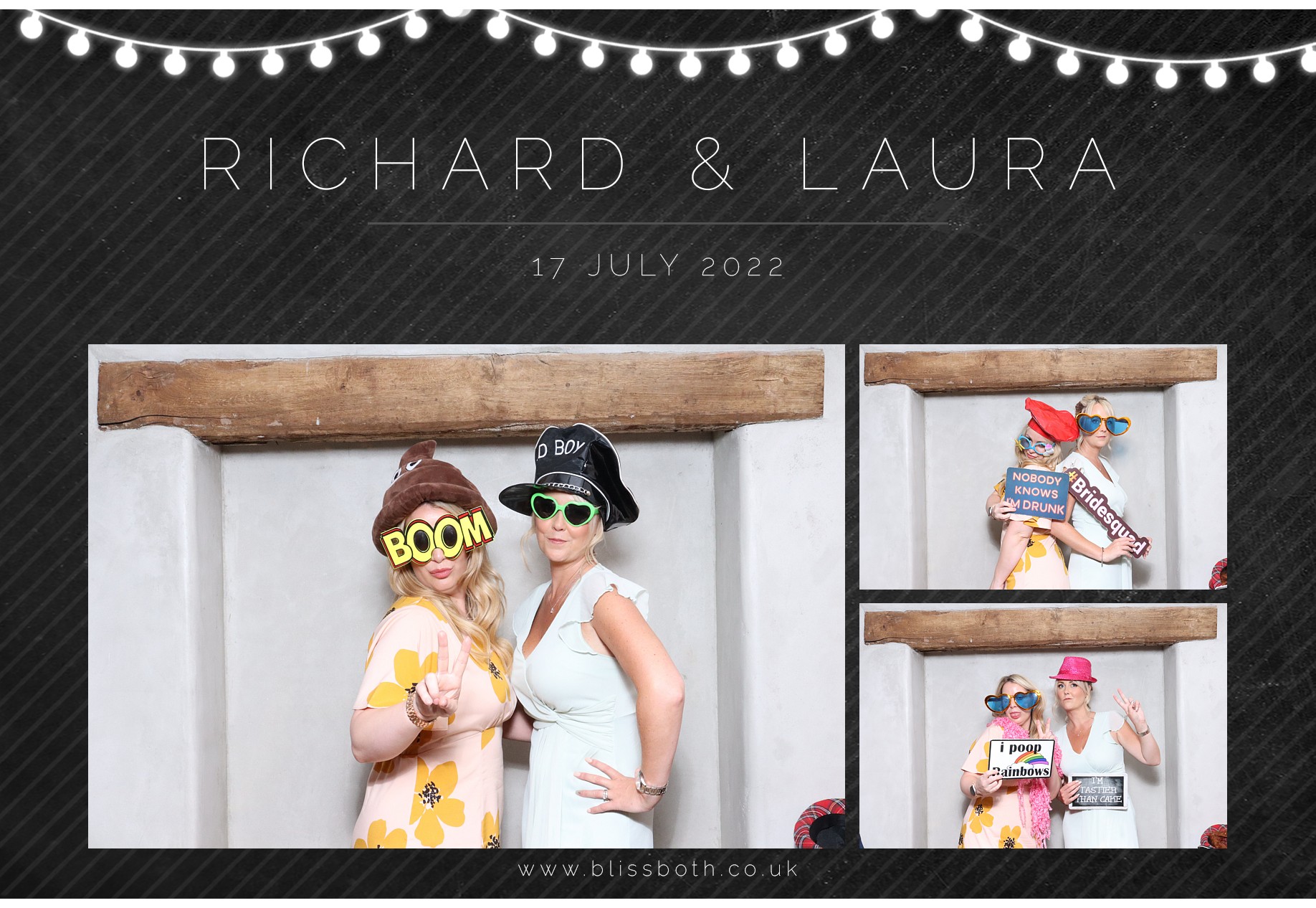 Richard and Laura | View more photos from the event at gallery.blissbooth.co.uk/u/BlissBooth/Richard-and-Laura