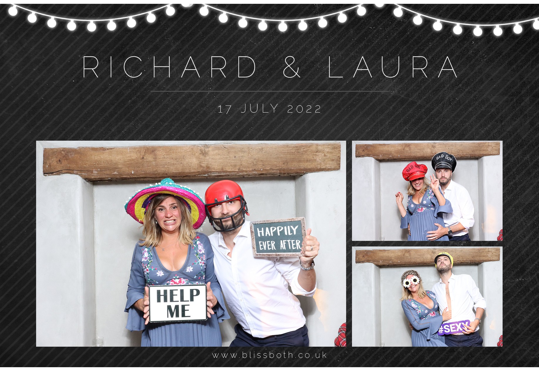 Richard and Laura | View more photos from the event at gallery.blissbooth.co.uk/u/BlissBooth/Richard-and-Laura