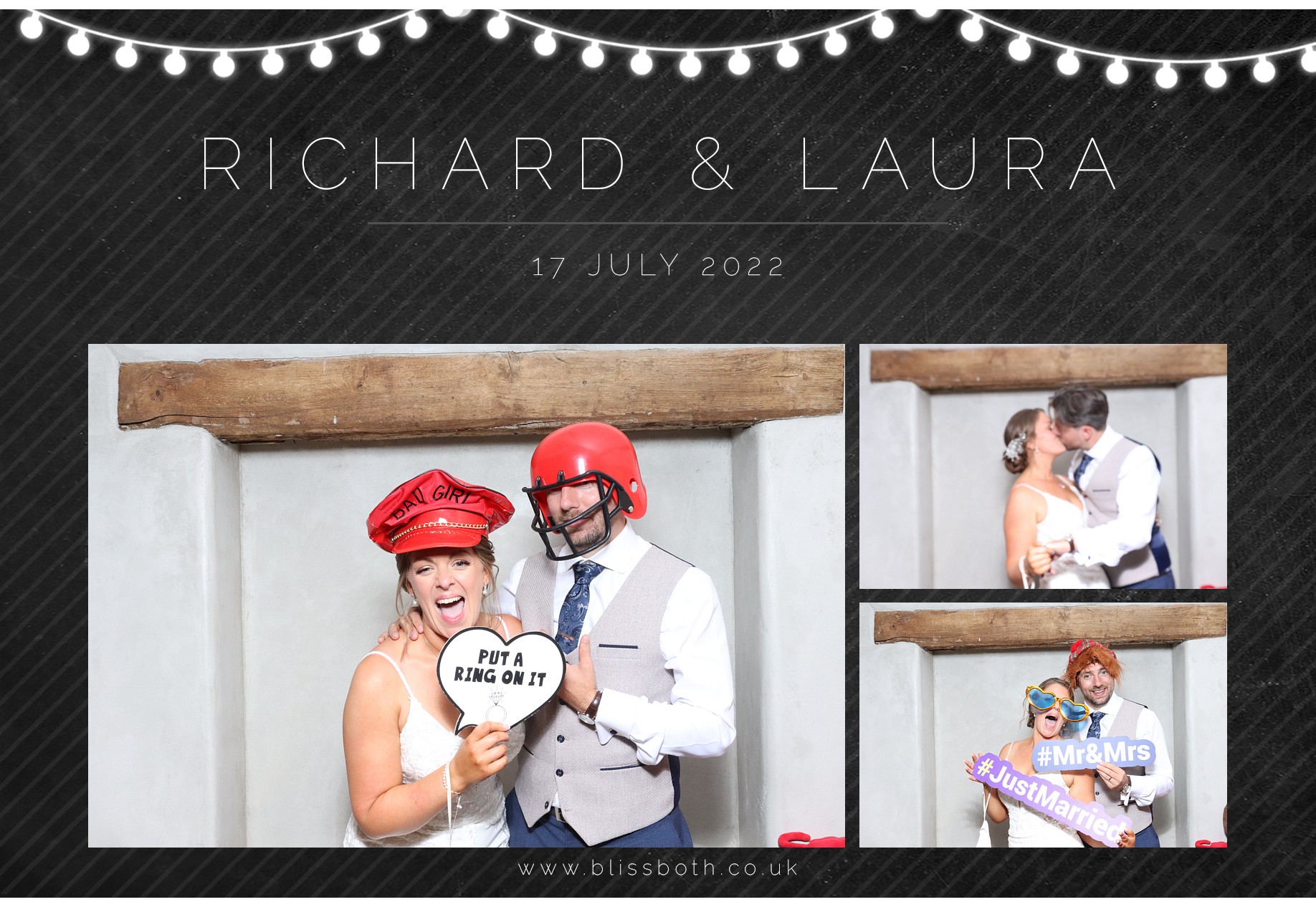 Richard and Laura | View more photos from the event at gallery.blissbooth.co.uk/u/BlissBooth/Richard-and-Laura