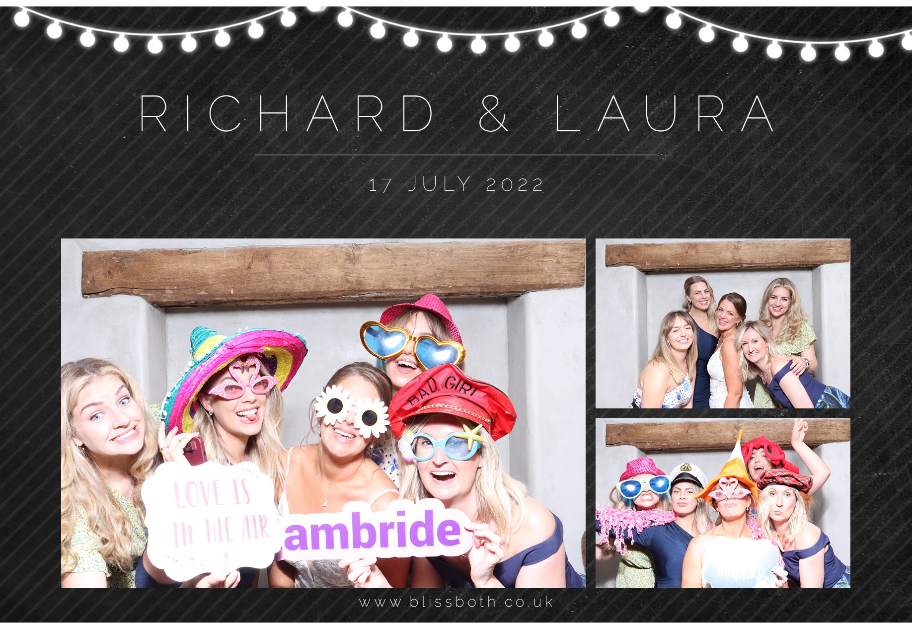 Richard and Laura | View more photos from the event at gallery.blissbooth.co.uk/u/BlissBooth/Richard-and-Laura