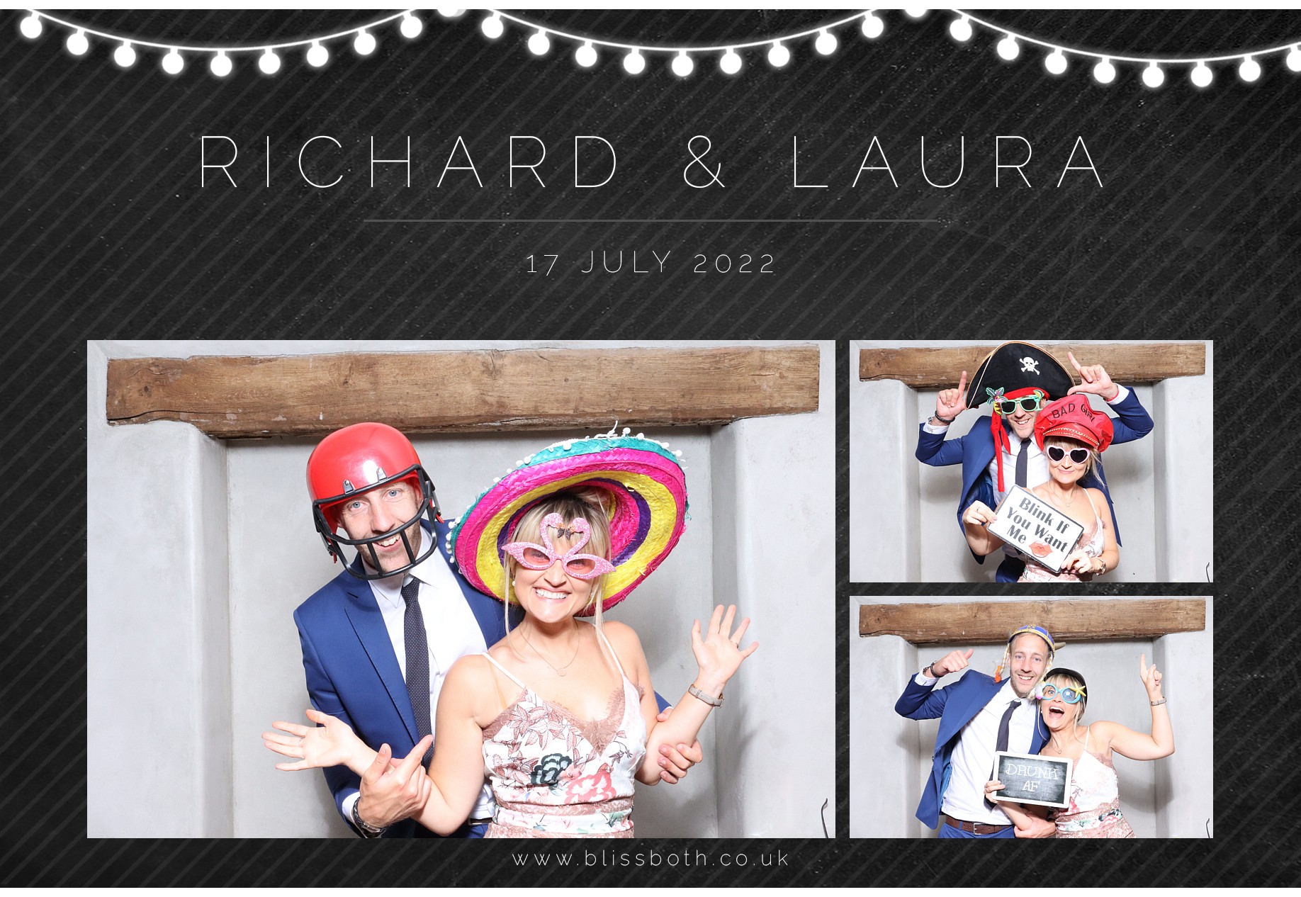 Richard and Laura | View more photos from the event at gallery.blissbooth.co.uk/u/BlissBooth/Richard-and-Laura