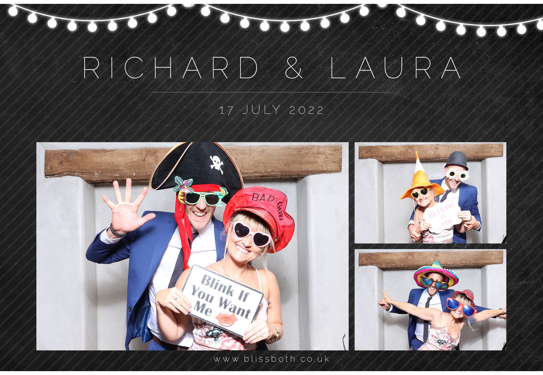Richard and Laura | View more photos from the event at gallery.blissbooth.co.uk/u/BlissBooth/Richard-and-Laura