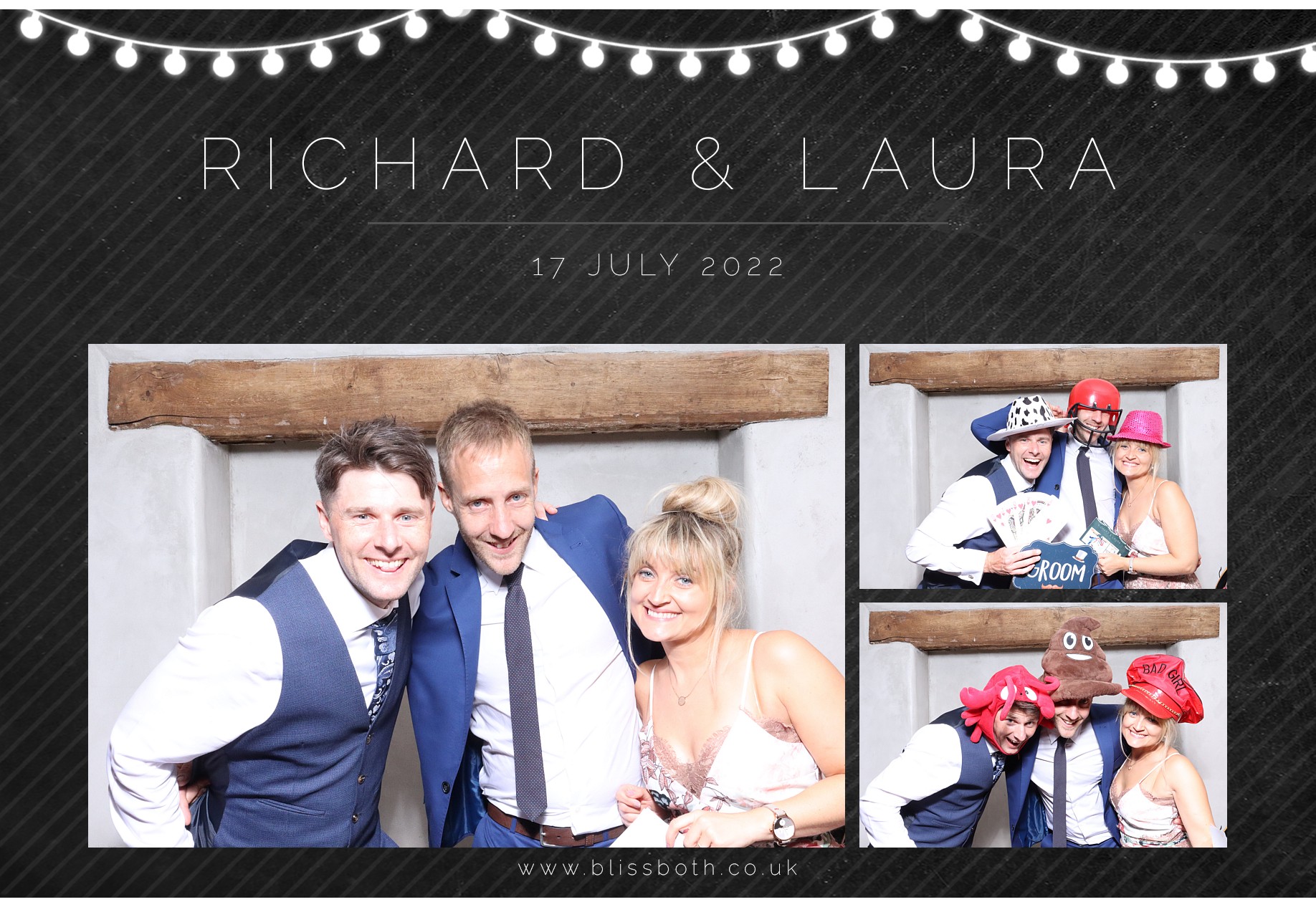 Richard and Laura | View more photos from the event at gallery.blissbooth.co.uk/u/BlissBooth/Richard-and-Laura