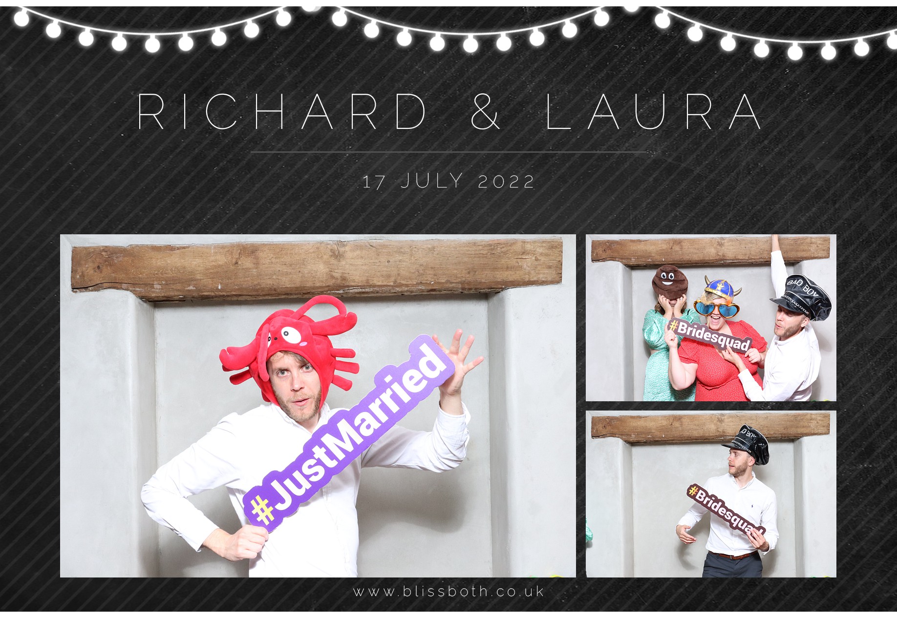 Richard and Laura | View more photos from the event at gallery.blissbooth.co.uk/u/BlissBooth/Richard-and-Laura