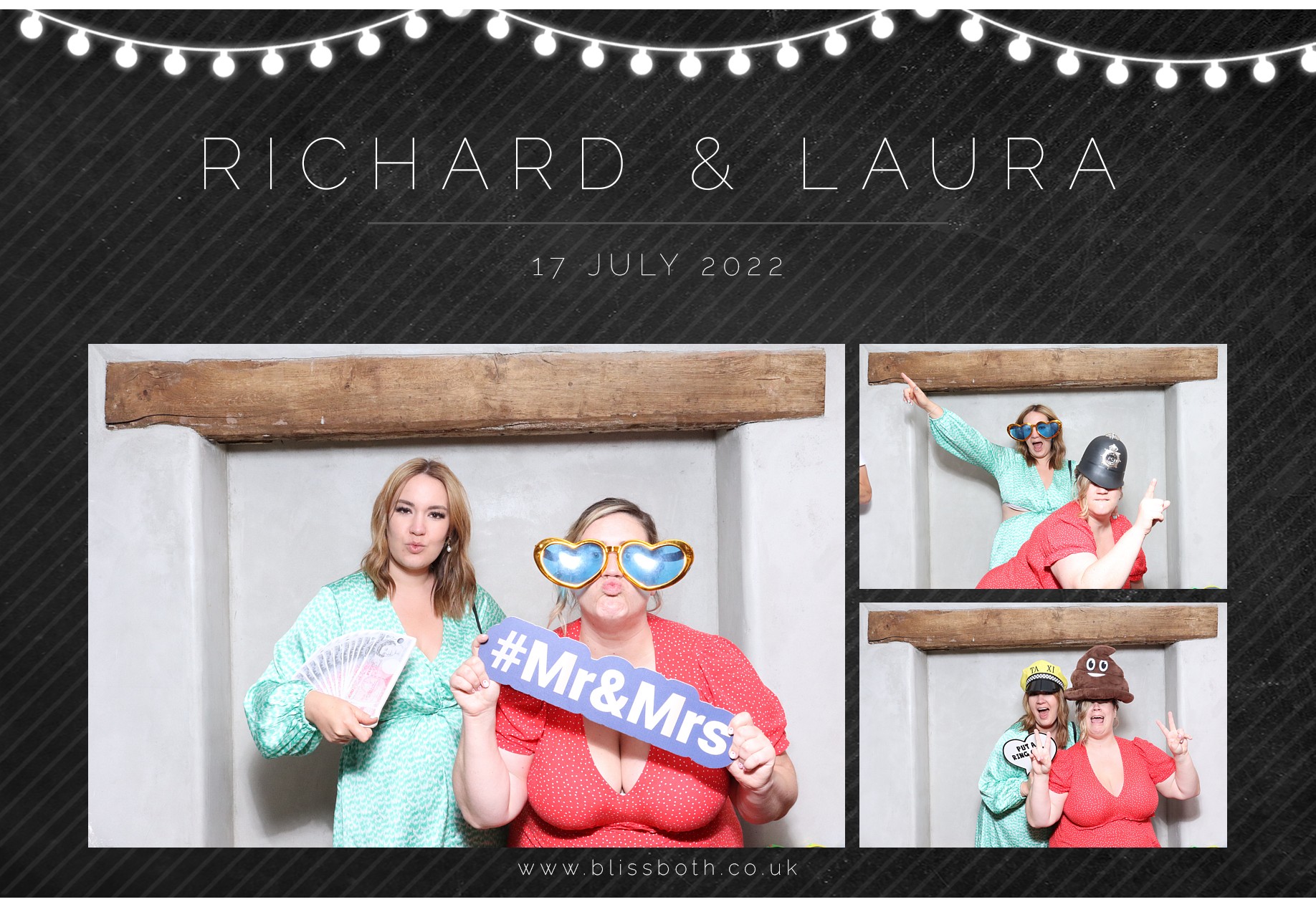 Richard and Laura | View more photos from the event at gallery.blissbooth.co.uk/u/BlissBooth/Richard-and-Laura