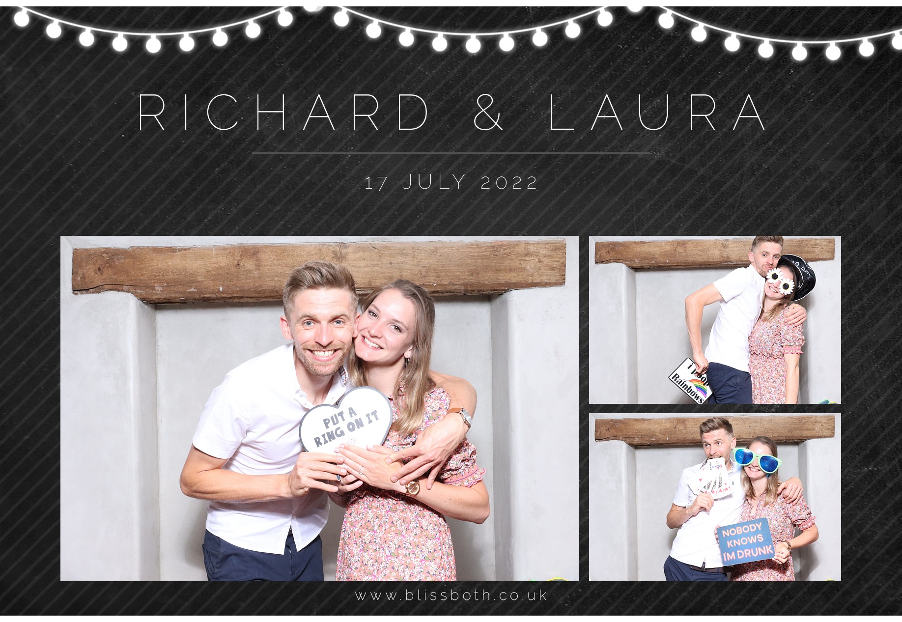Richard and Laura | View more photos from the event at gallery.blissbooth.co.uk/u/BlissBooth/Richard-and-Laura