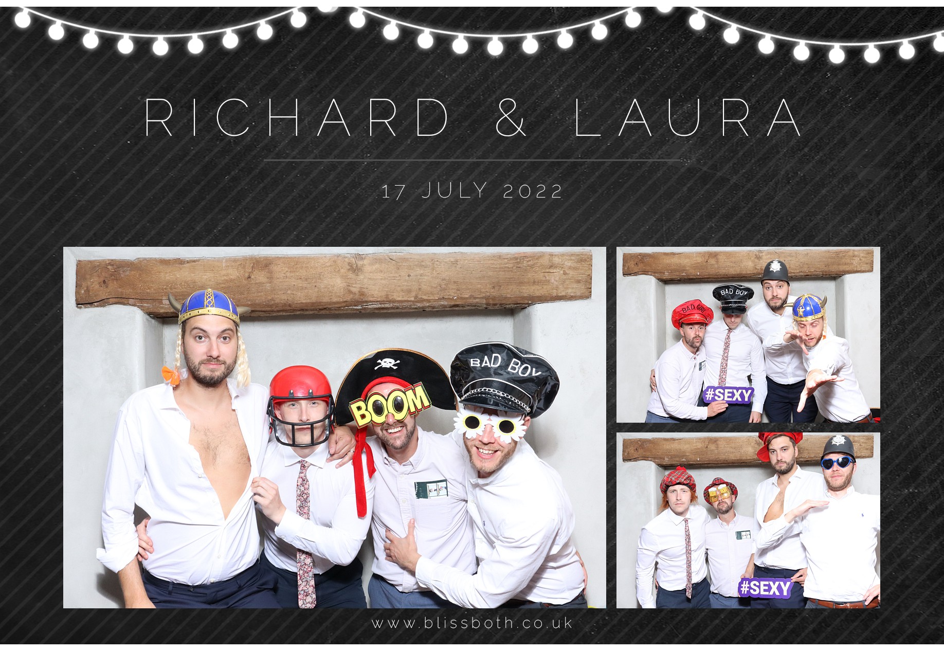 Richard and Laura | View more photos from the event at gallery.blissbooth.co.uk/u/BlissBooth/Richard-and-Laura