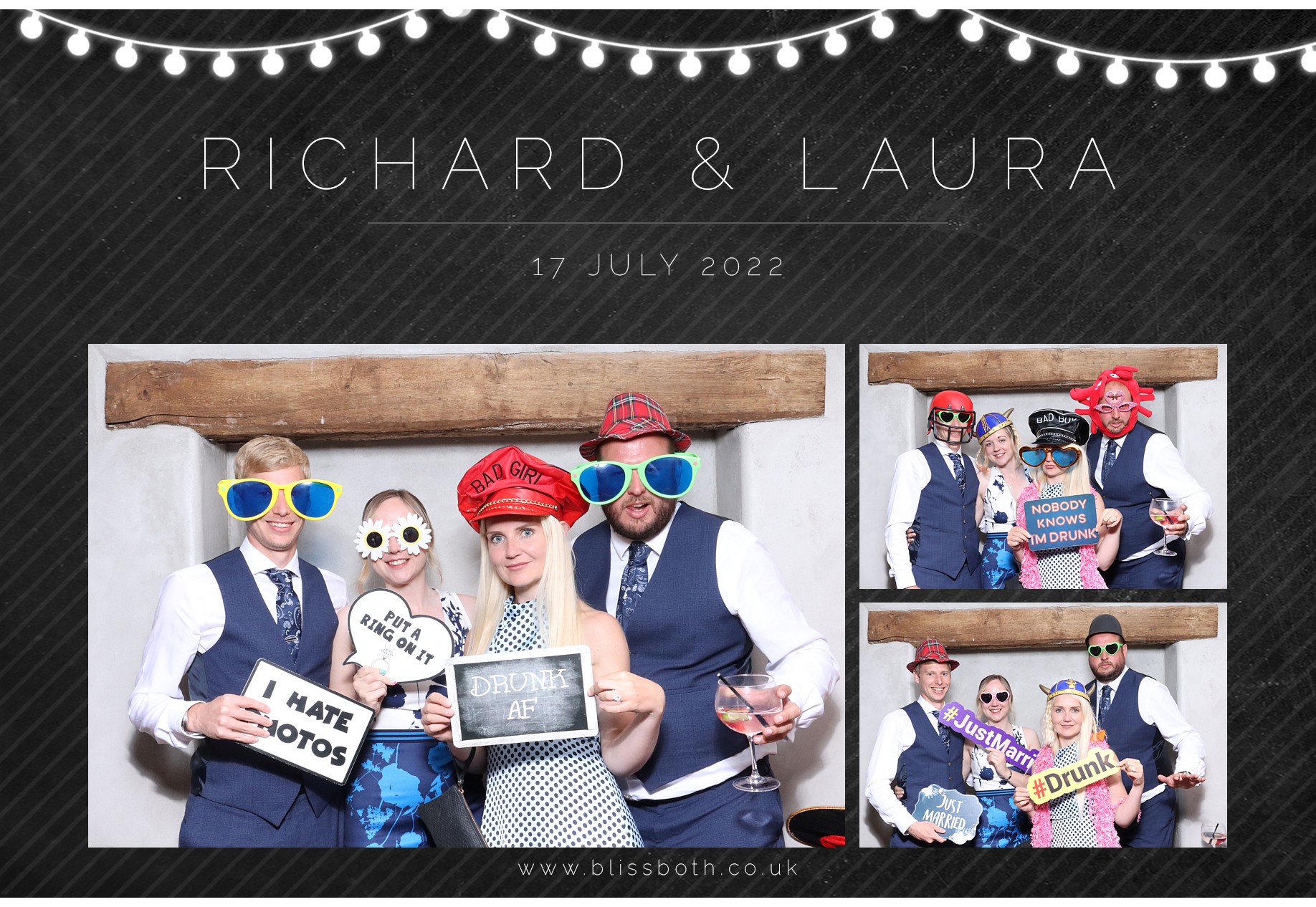 Richard and Laura | View more photos from the event at gallery.blissbooth.co.uk/u/BlissBooth/Richard-and-Laura