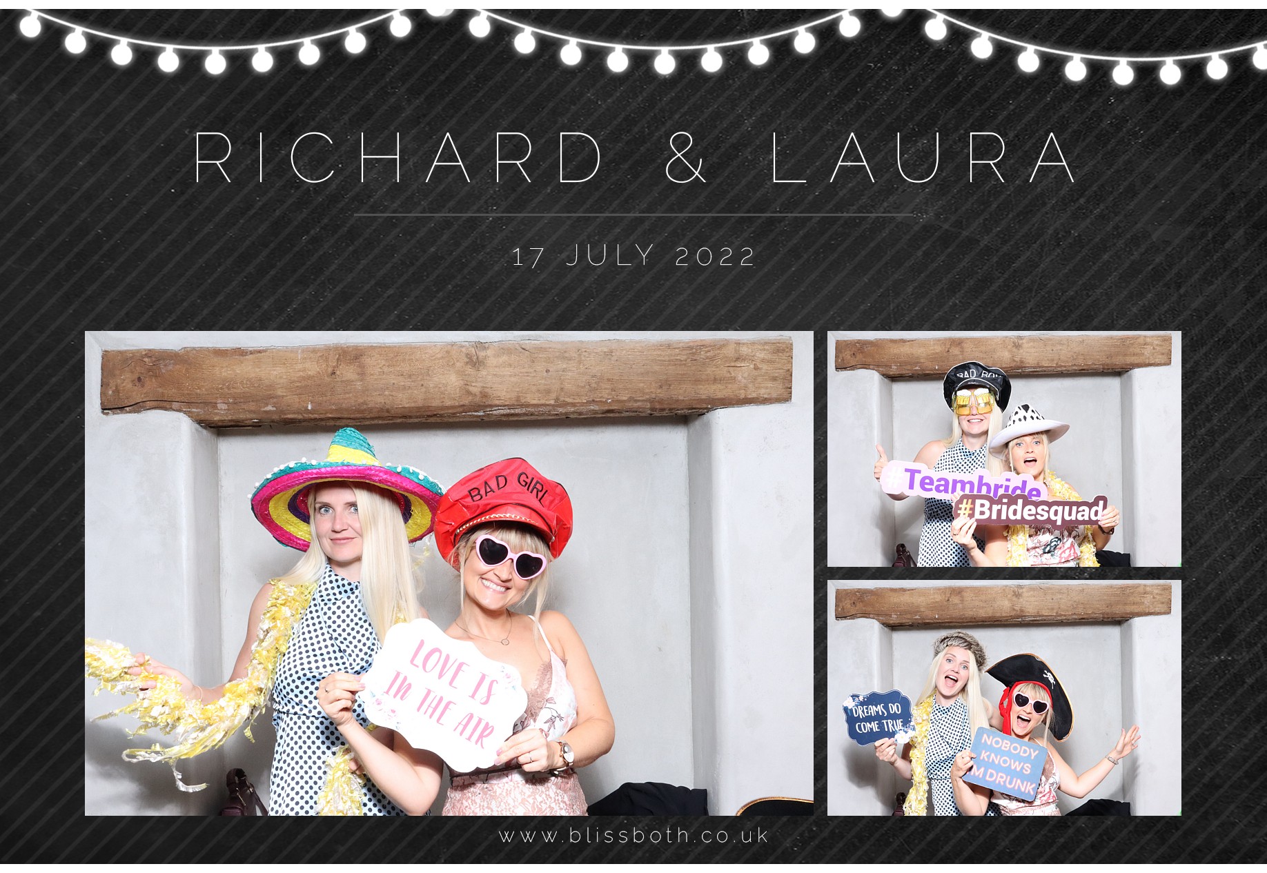 Richard and Laura | View more photos from the event at gallery.blissbooth.co.uk/u/BlissBooth/Richard-and-Laura