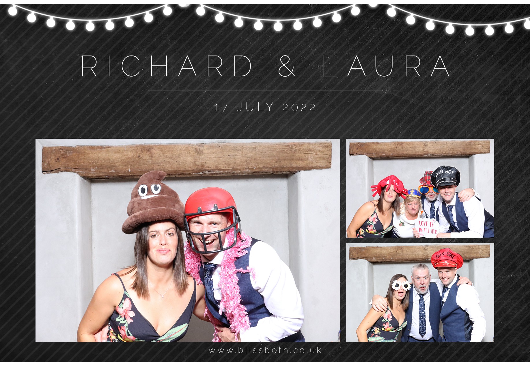 Richard and Laura | View more photos from the event at gallery.blissbooth.co.uk/u/BlissBooth/Richard-and-Laura