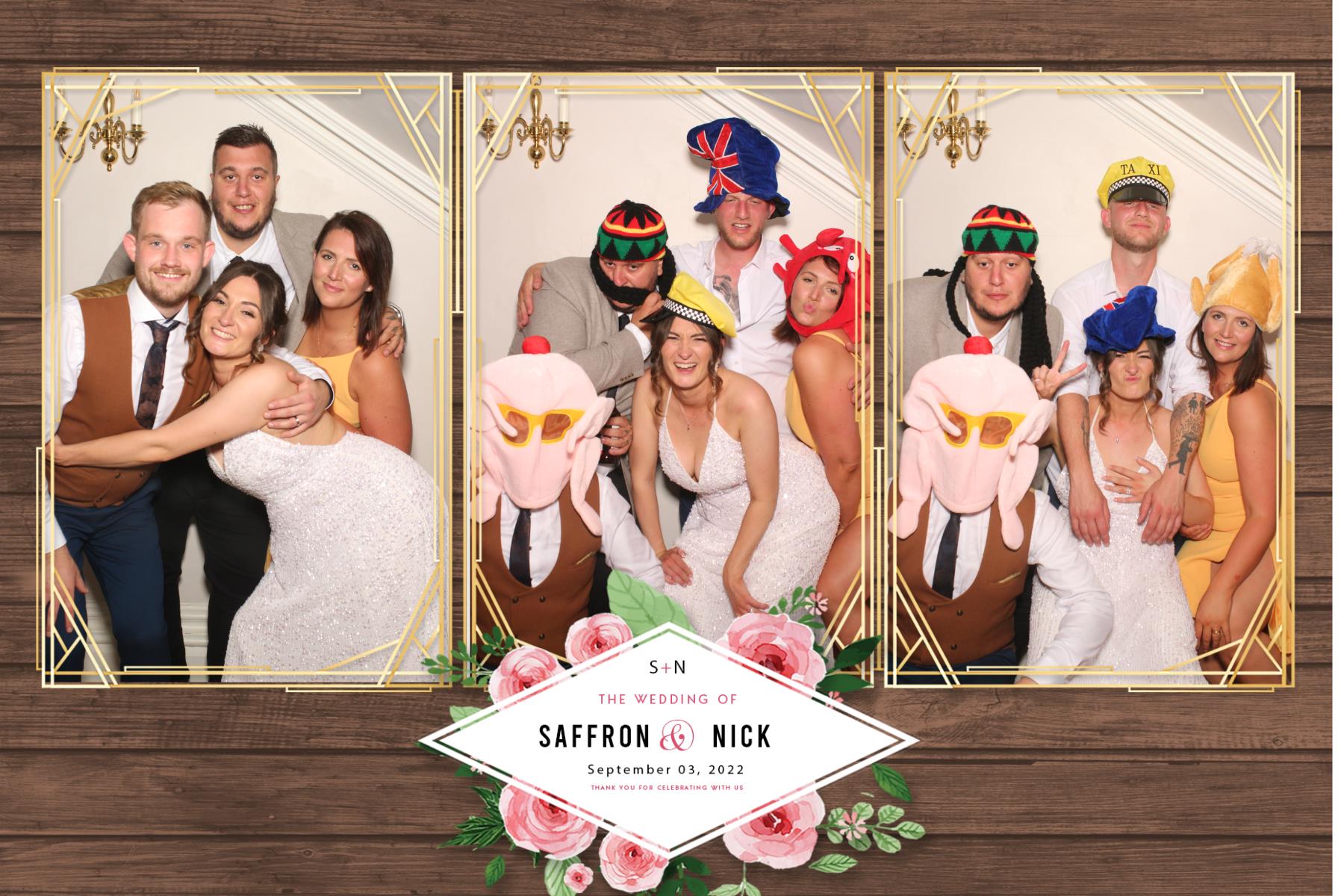 Saffron & Nick | View more photos from the event at gallery.blissbooth.co.uk/u/BlissBooth/Saffron-Nick