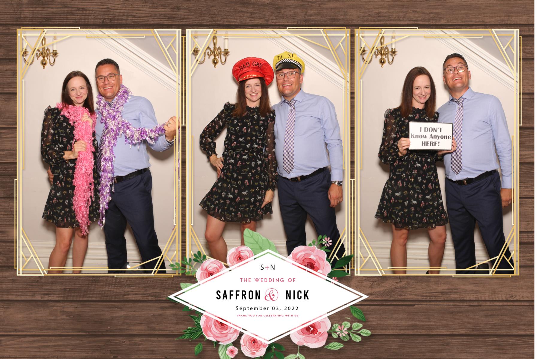 Saffron & Nick | View more photos from the event at gallery.blissbooth.co.uk/u/BlissBooth/Saffron-Nick