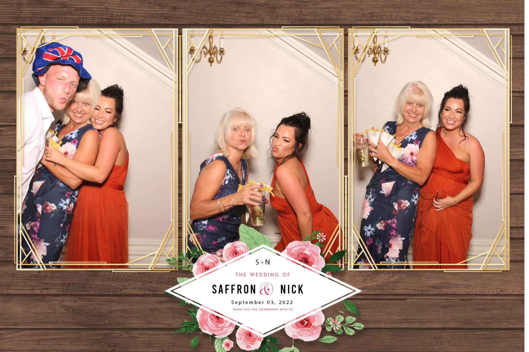 Saffron & Nick | View more photos from the event at gallery.blissbooth.co.uk/u/BlissBooth/Saffron-Nick