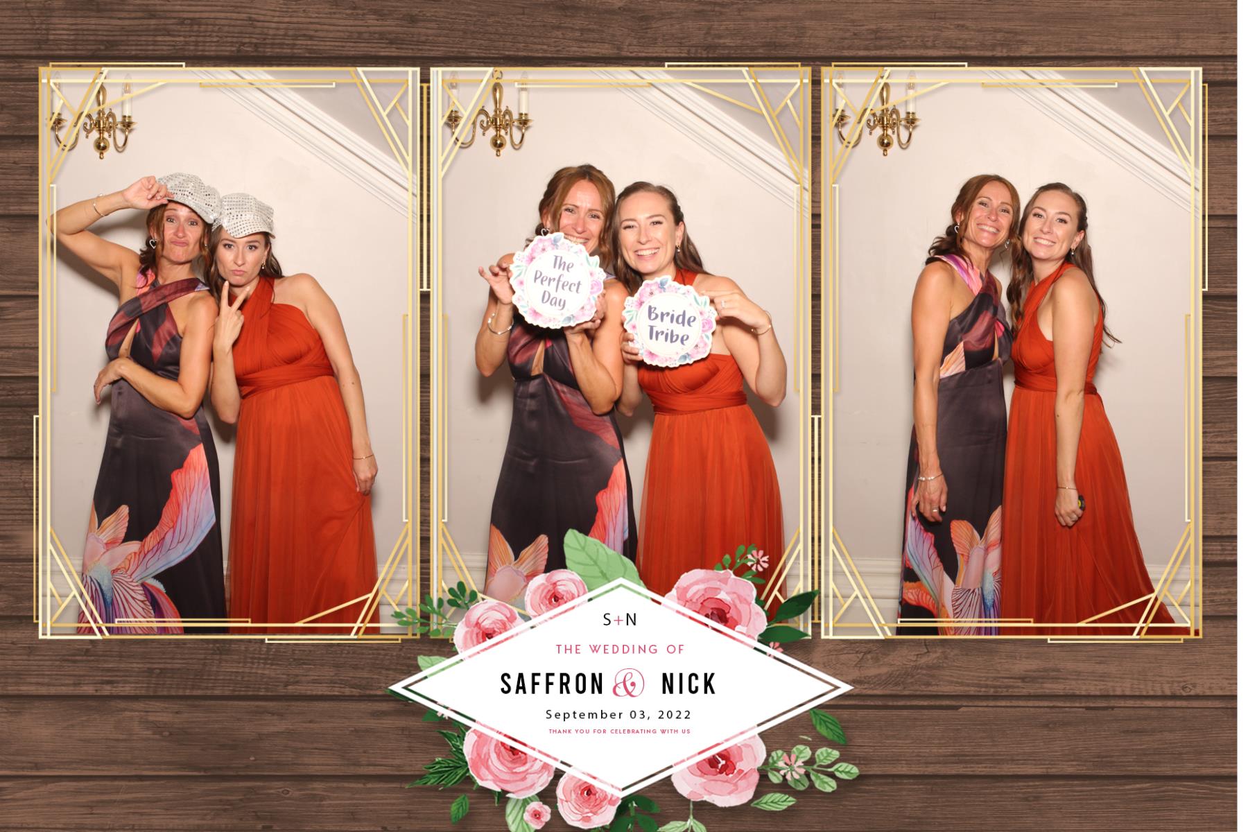 Saffron & Nick | View more photos from the event at gallery.blissbooth.co.uk/u/BlissBooth/Saffron-Nick