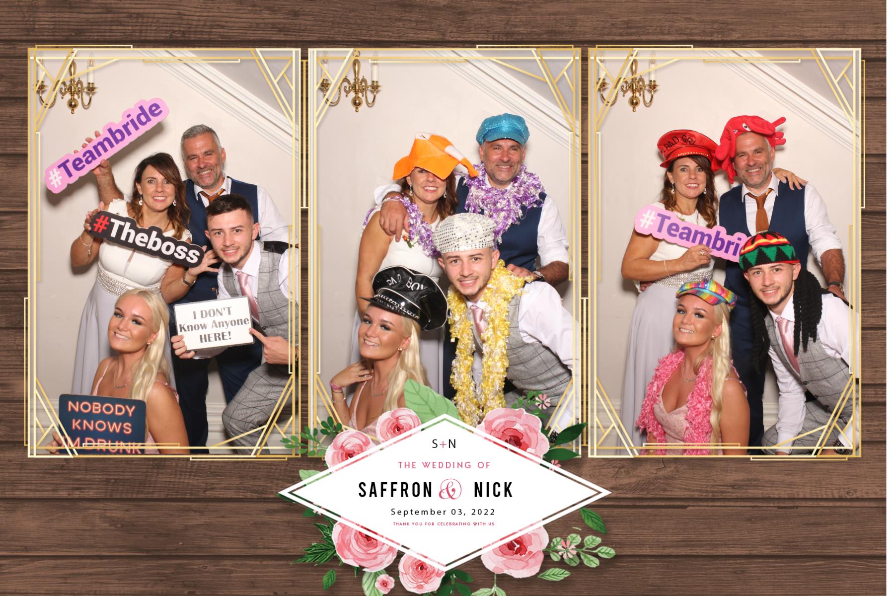 Saffron & Nick | View more photos from the event at gallery.blissbooth.co.uk/u/BlissBooth/Saffron-Nick